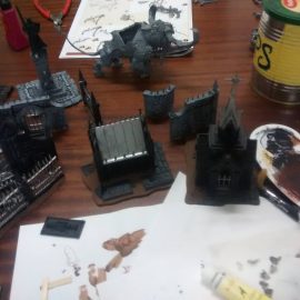 Turniervorbereitungen in den Heiligen Hallen der Würfelgötter